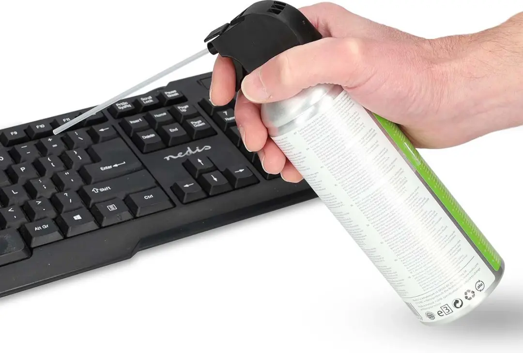 Nedis Persluchtreiniger 405ml - Zwart