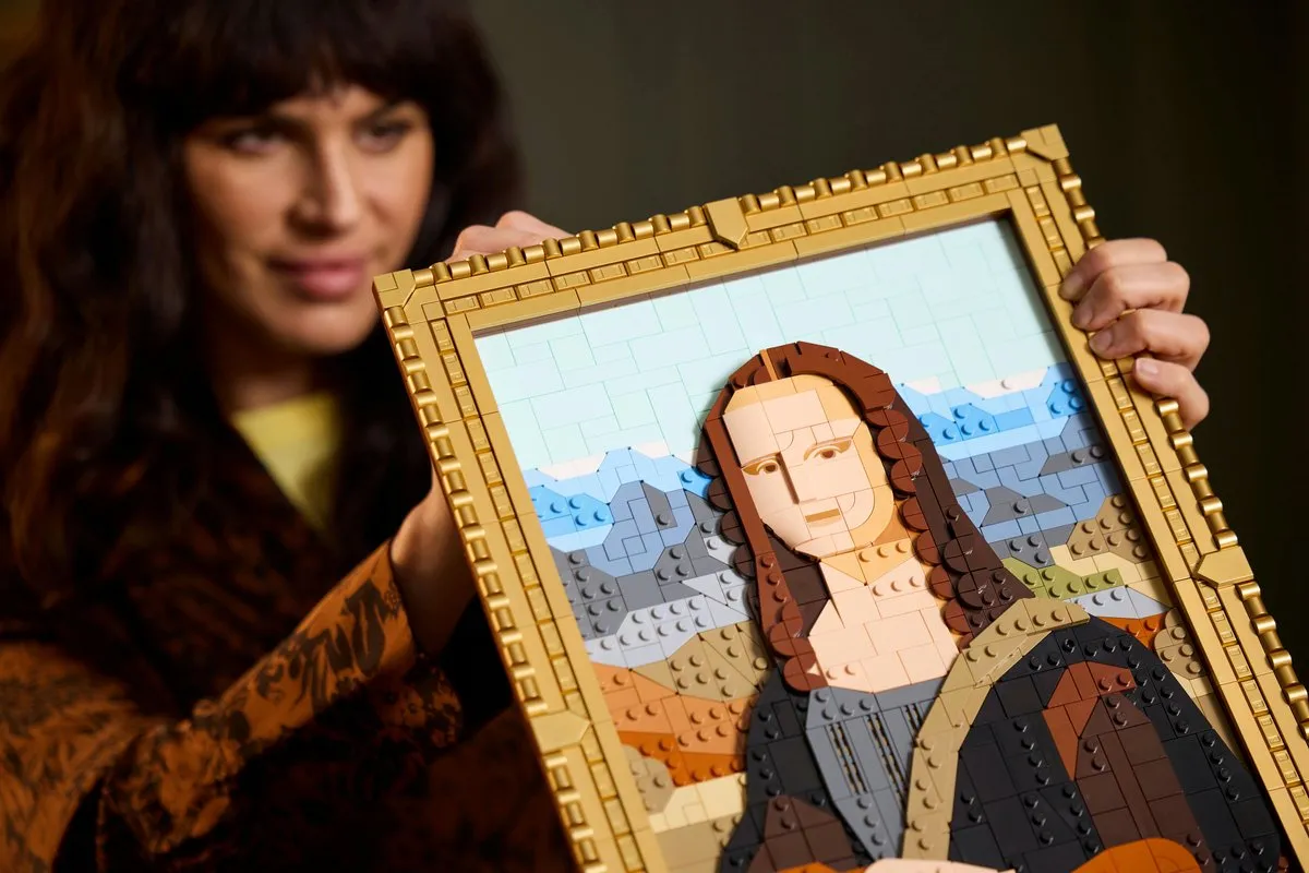 LEGO Art Mona Lisa 31213 - 1503 Stukken - Meerkleurig