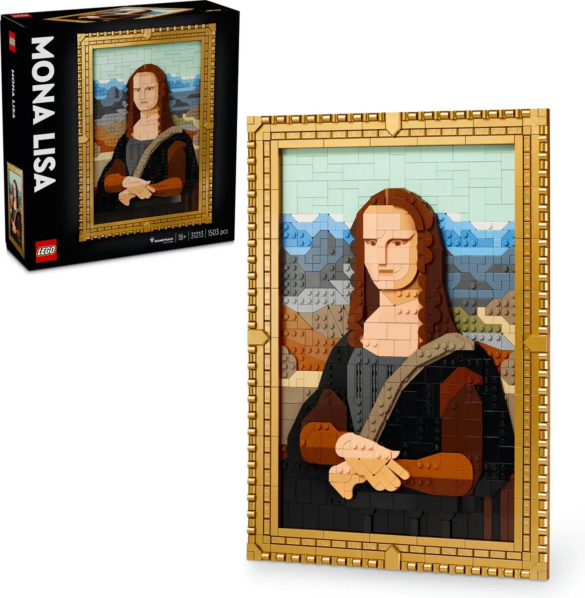 LEGO Art Mona Lisa 31213 - 1503 Stukken - Meerkleurig - afbeelding 6 van 6