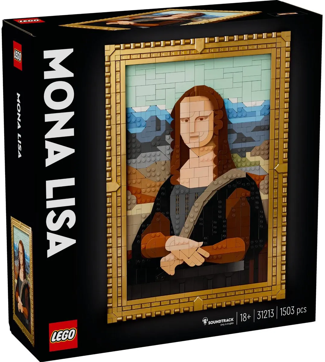 LEGO Art Mona Lisa 31213 - 1503 Stukken - Meerkleurig