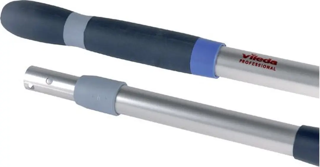 Vileda Telescoopsteel 100-180cm - Zilver