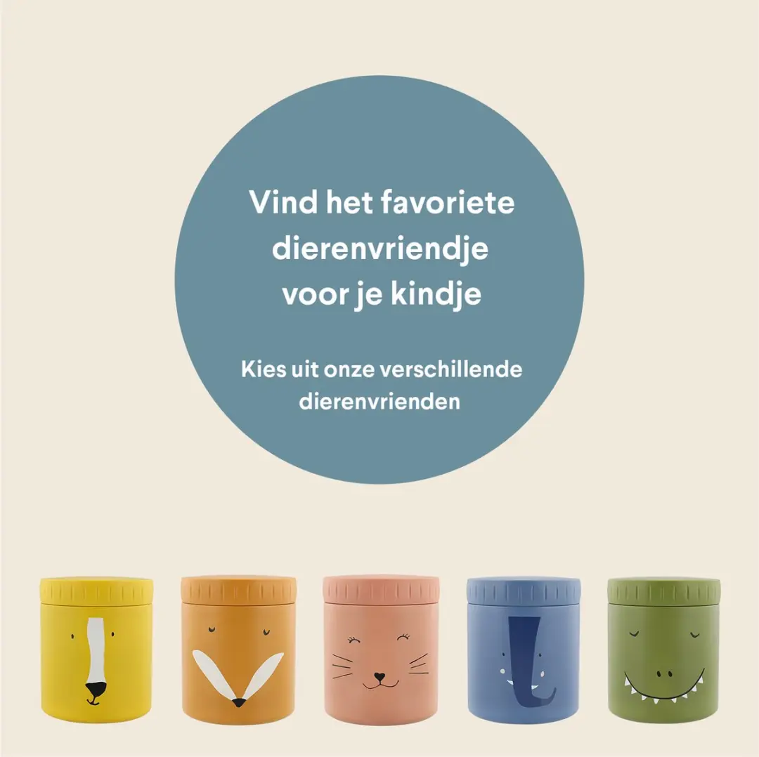 Trixie Mrs. Elephant Thermopot 350ml - Blauw