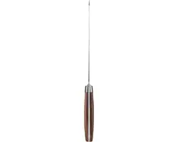 GEFU ENNO Santokumes 18cm - Walnotenhouten Handgreep