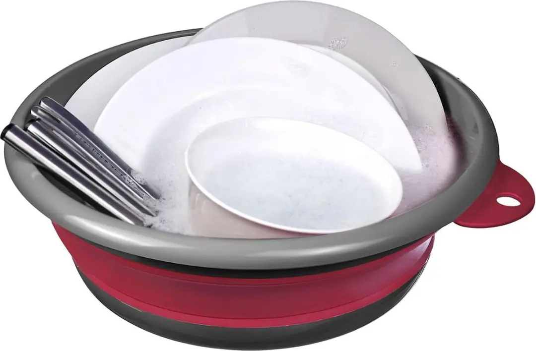 Westmark Afwasteiltje Opvouwbaar 4500ml - Rood/Antraciet