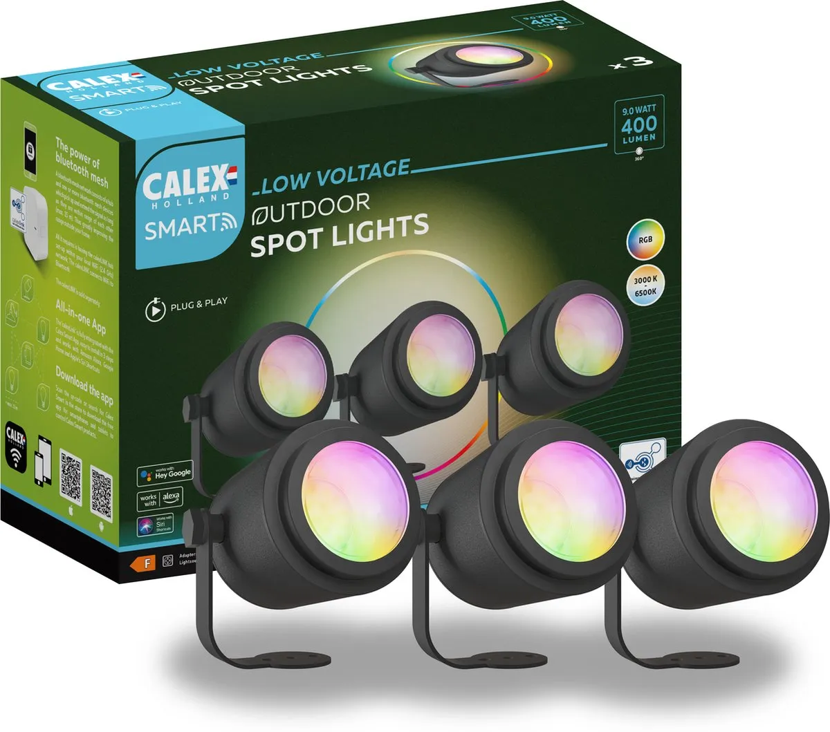 Calex Smart Outdoor Starterset RGB & Warm Wit