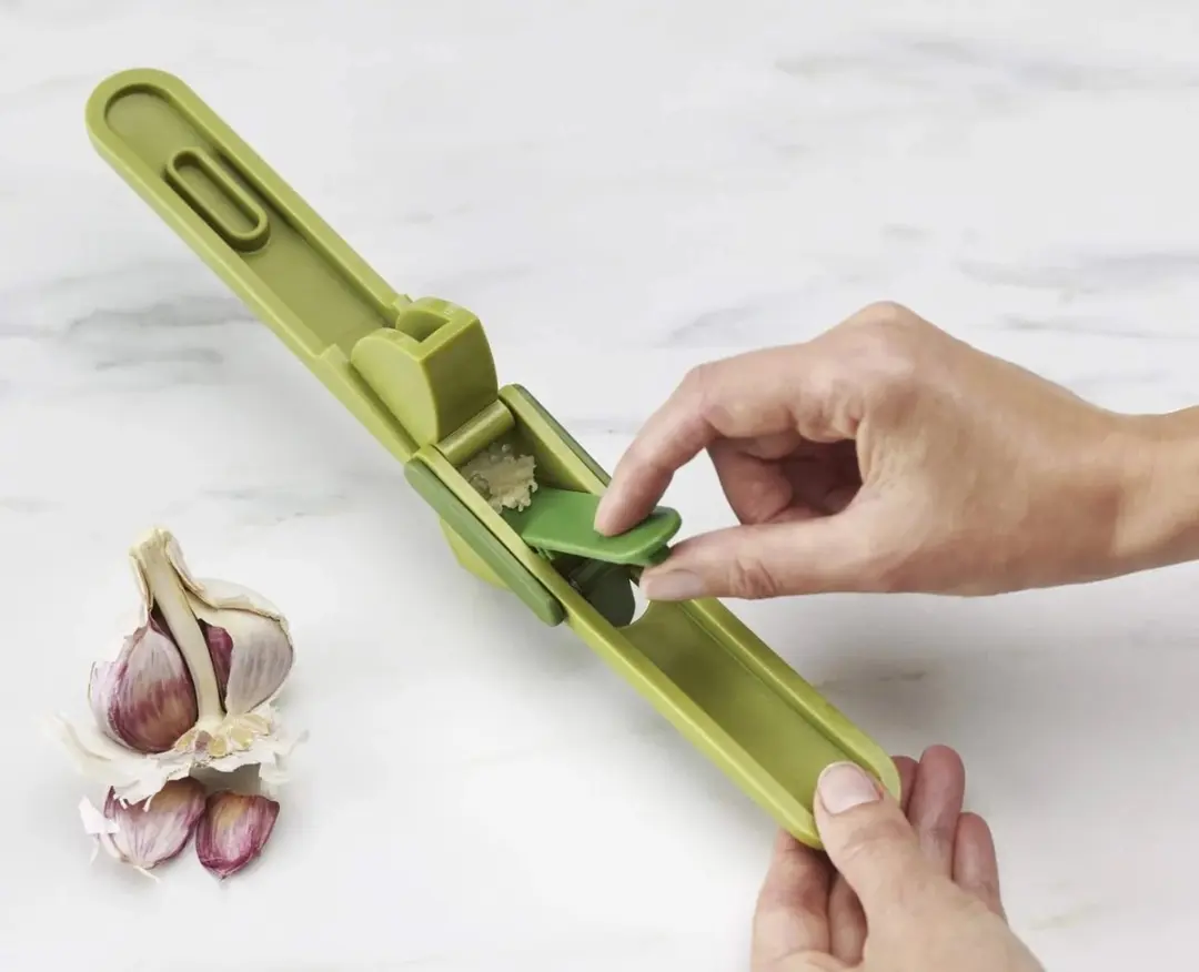 Joseph Joseph Duo Knoflookpers Easy Clean - Groen
