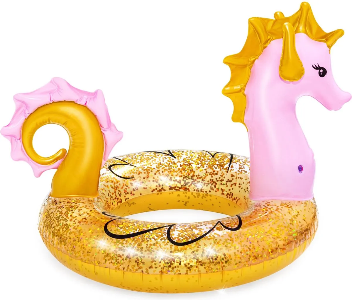 Bestway Seahorse Opblaaszwembad 115x104cm - Wit