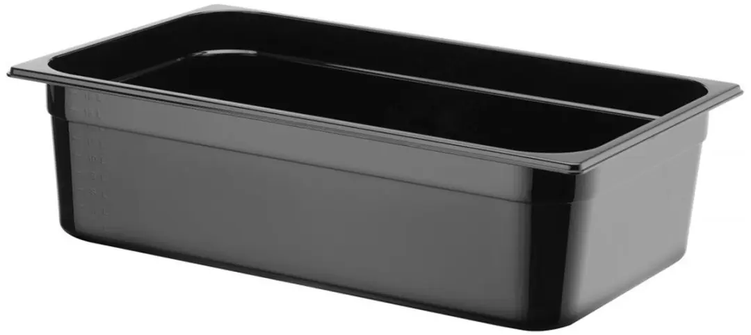 HENDI GN 2/1 Gastronorm Container 21L - Zwart