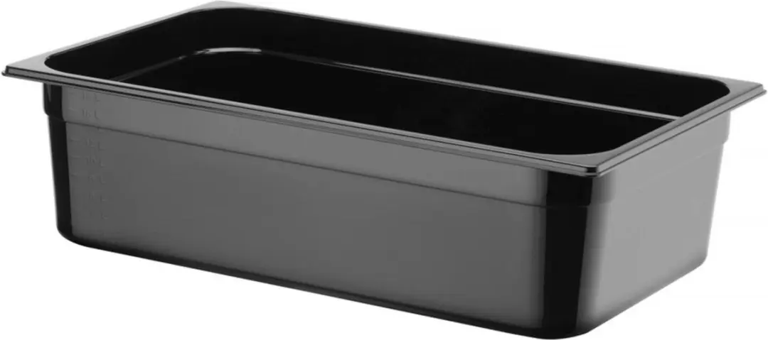 HENDI GN 2/1 Gastronorm Container 21L - Zwart