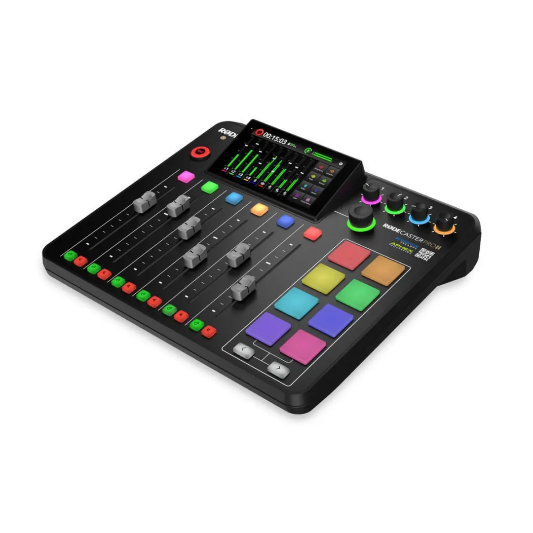 RODE RODEcaster Pro II RD113864 Audioproductie Studio - 2 Personen - Zwart