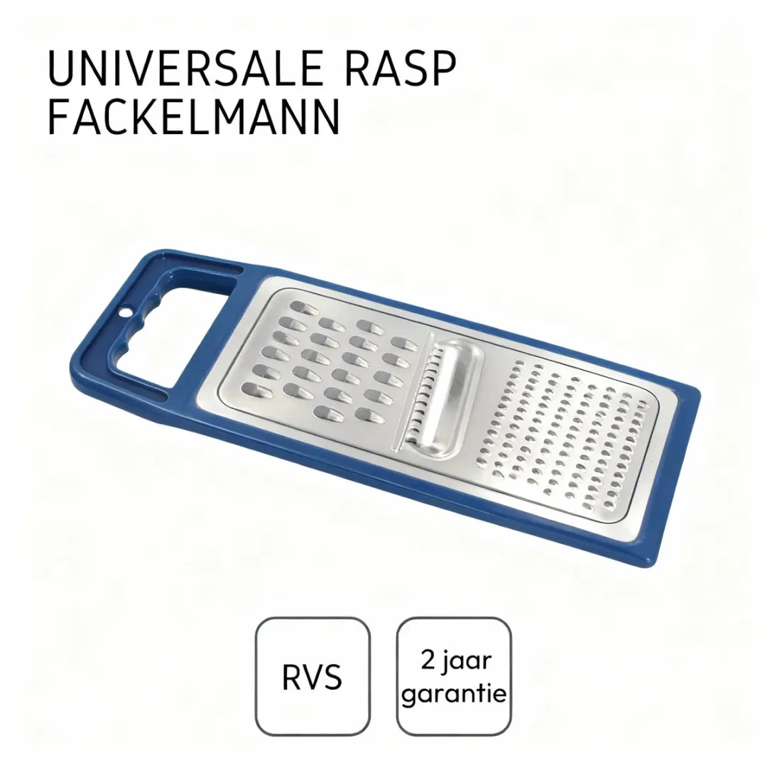 Fackelmann Elemental 670453 Groente- en Kaasschaaf 24cm - Blauw/Grijs