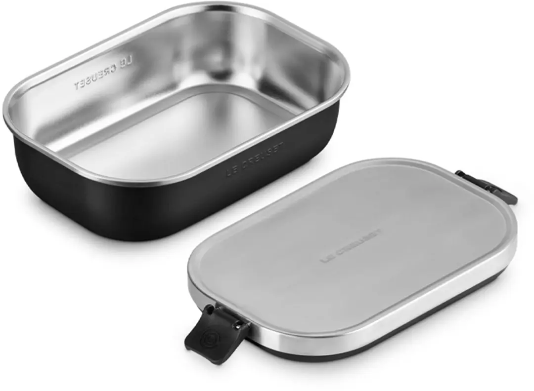 Le Creuset Lunchbox On The Go - 0,9L - Mat Zwart