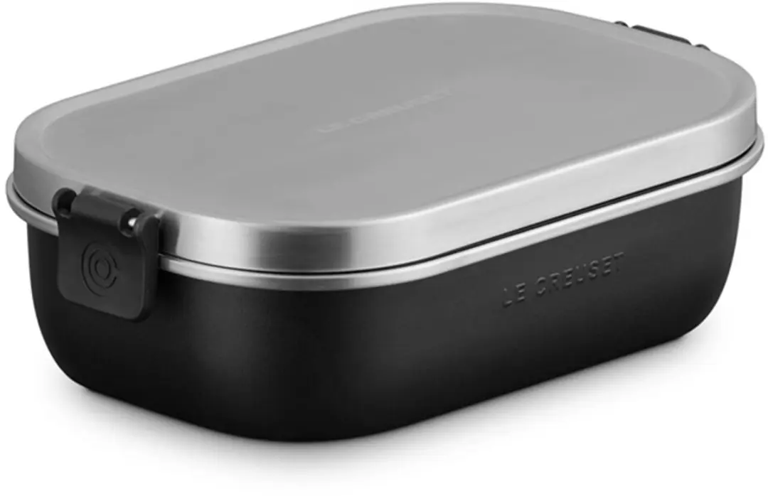 Le Creuset Lunchbox On The Go - 0,9L - Mat Zwart