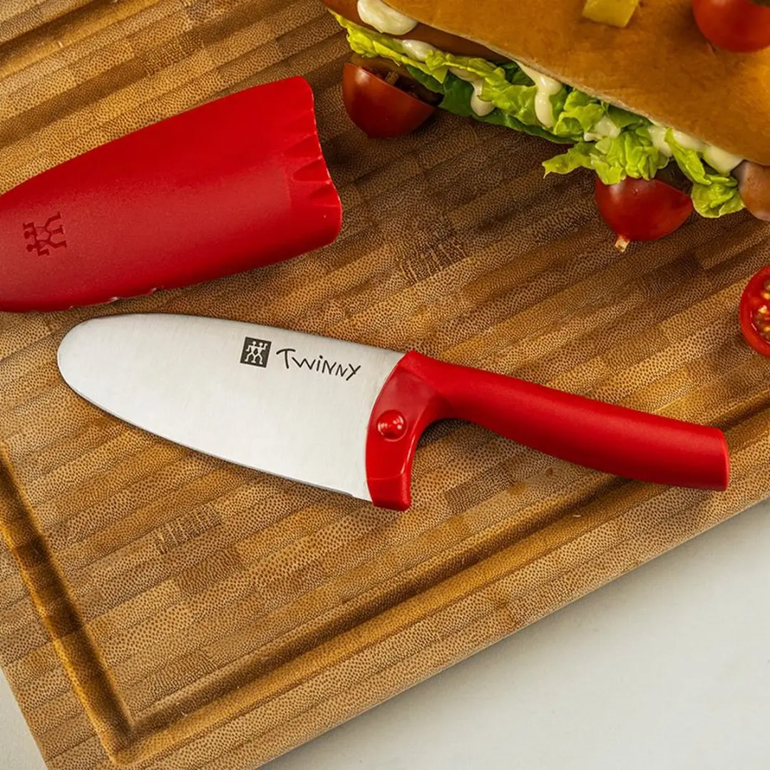 Zwilling Twinny Kindermes 10cm - Rood