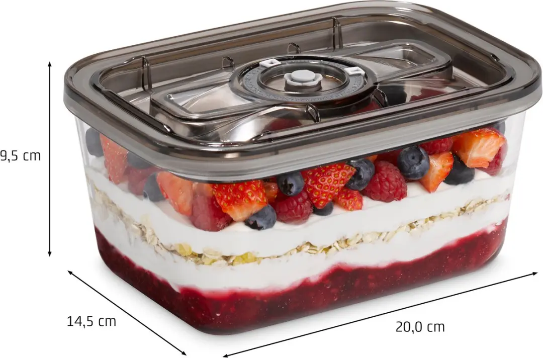 Caso VacuBoxx Eco-Set 1177 - 3-delig Vacuümset 1,5L + 2x0,5L