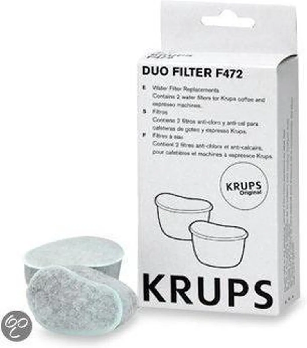 Krups Waterfilter F4720057 - 2 Stuks