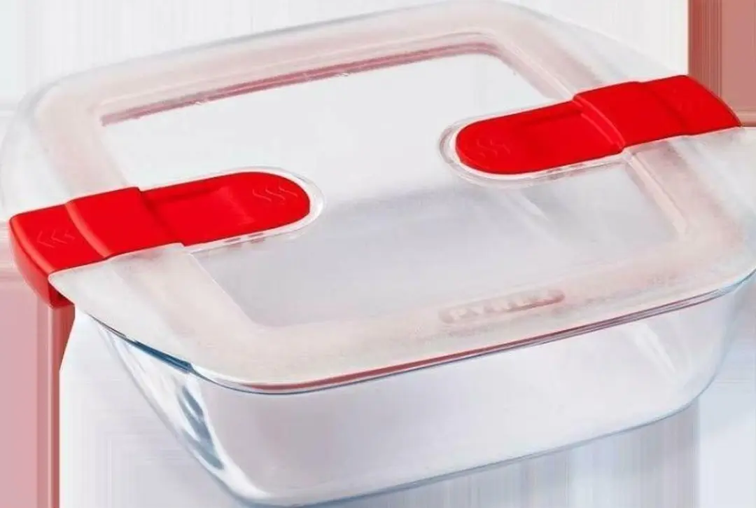 PYREX Cook & Heat Vierkante Schaal Set 3 Stuks - 3L - afbeelding 6 van 6