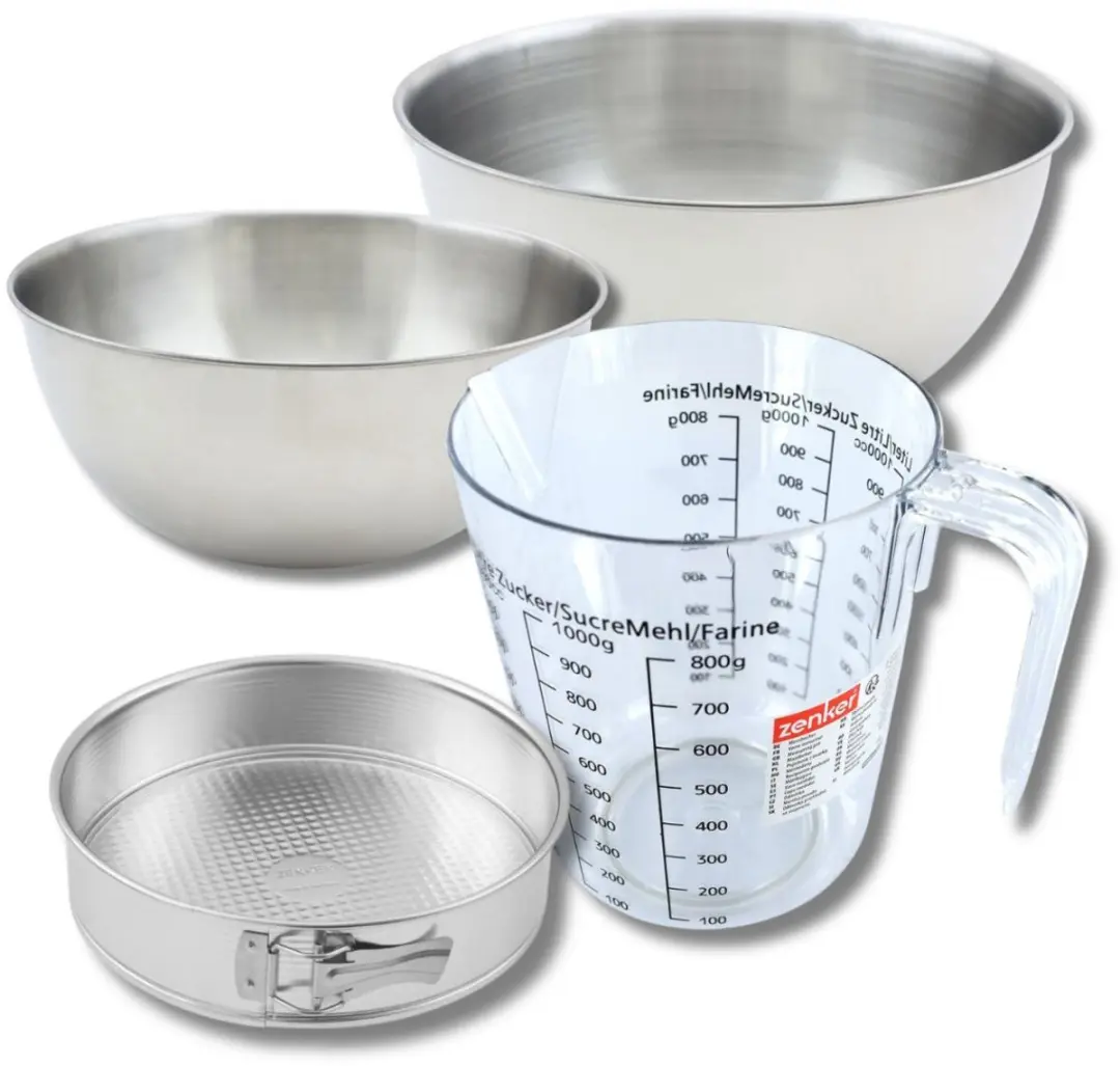 Zenker Bakset met Springvorm 18,5cm