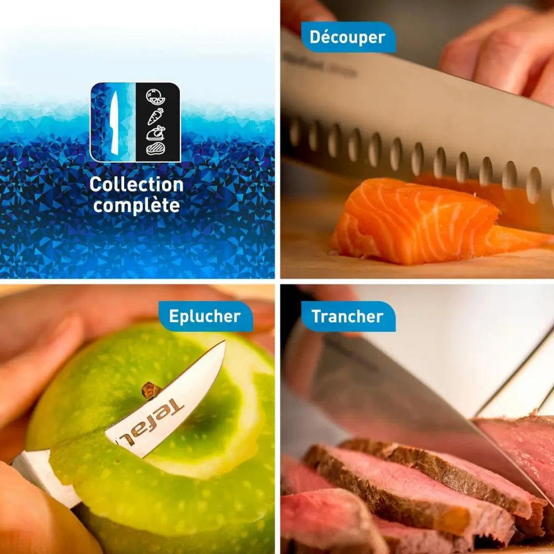 Tefal K23203 Keukenmes 15cm - Roestvrijstaal - afbeelding 6 van 6