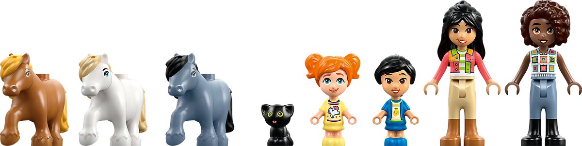 LEGO® Friends Ponyboerderij en Stal Bouwset - 42654