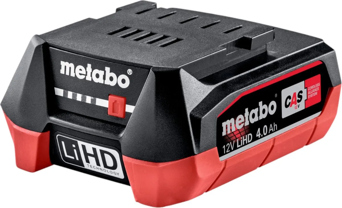 Metabo LiHD Accupack 12V 4.0Ah - 4 Stuks