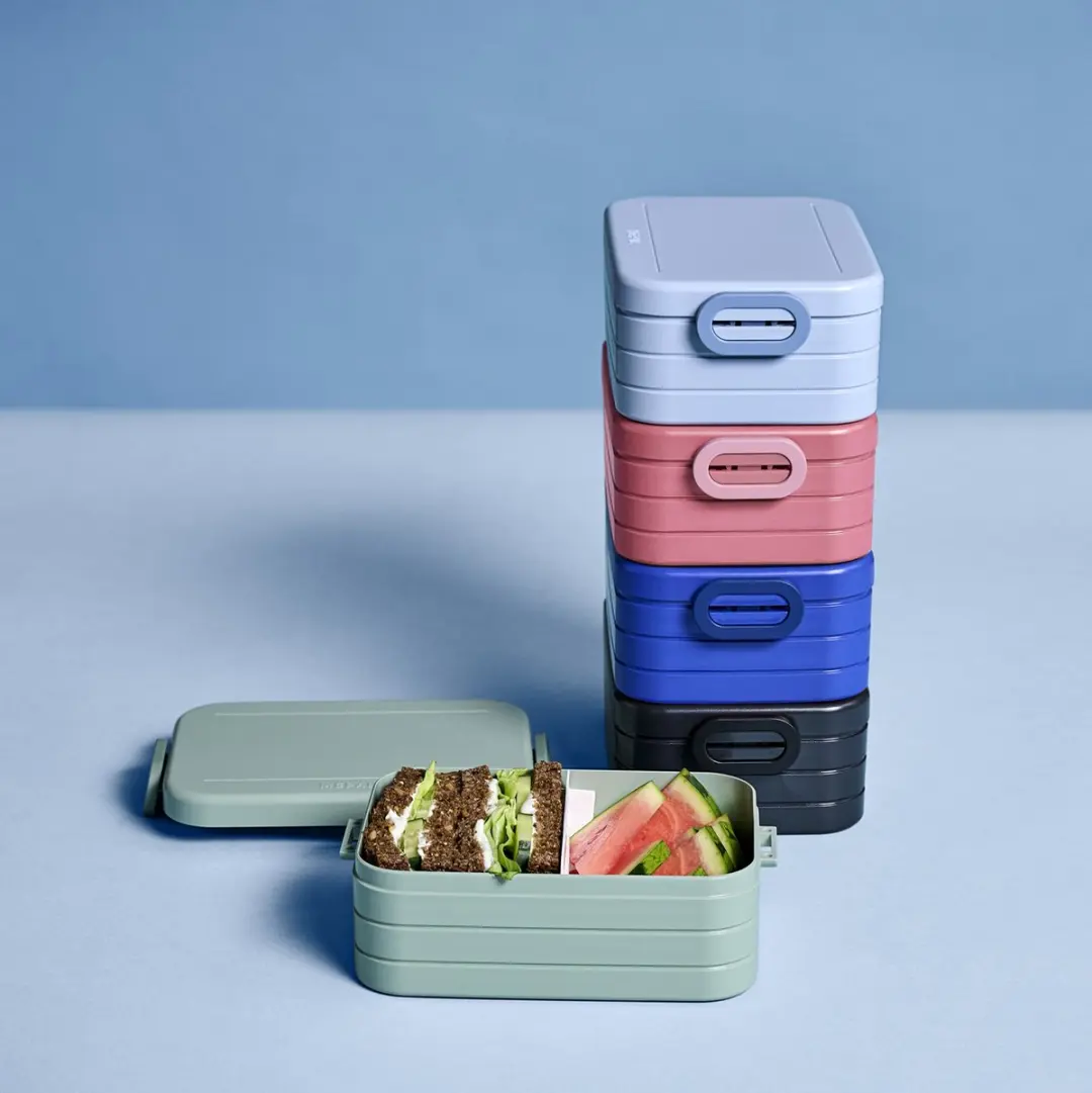 Mepal Lunchbox Midi Nordic Blue - 2 Vakken