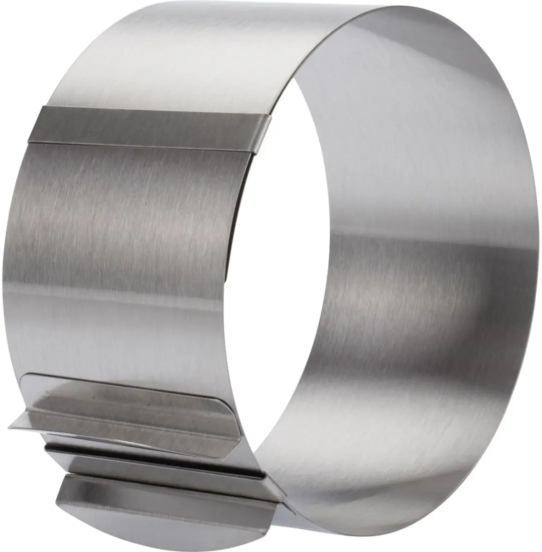 Westmark Taartring Extra Hoog Ø16-30cm - Zilver
