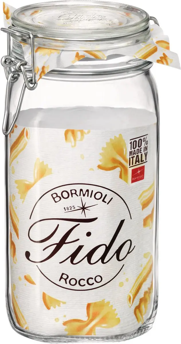 Bormioli Rocco Weckpot 2x - 1,5L - 22x10cm