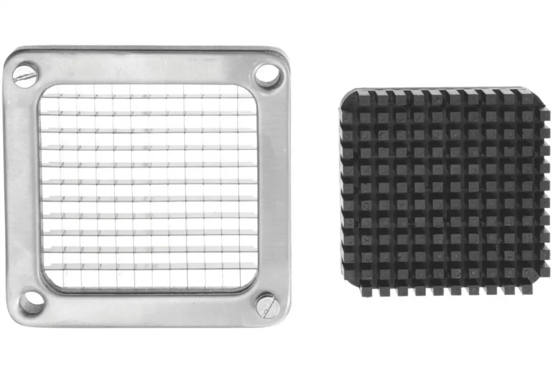 HENDI Frituurmes 6mm - Inclusief persplaat - 2 Stuks