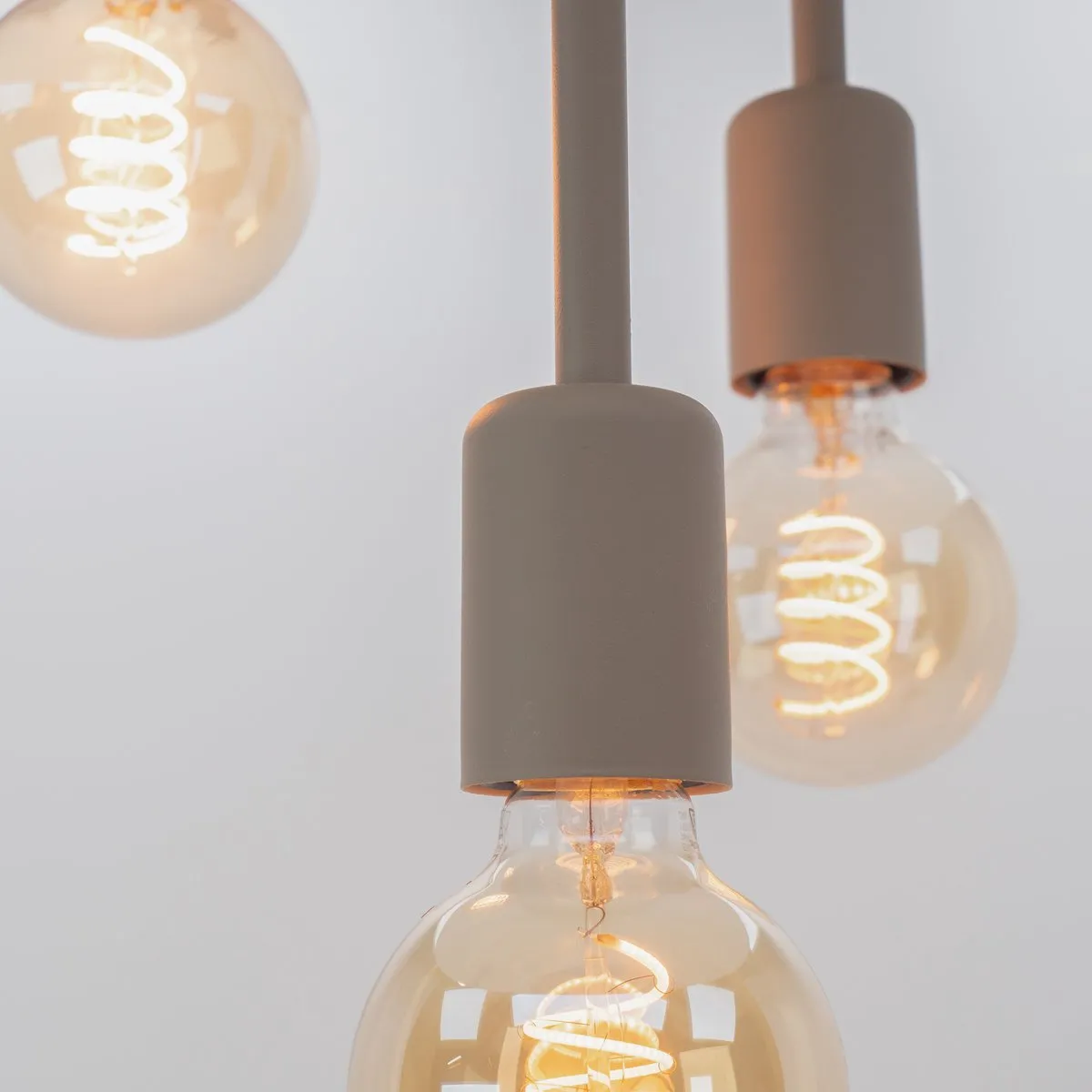 Eglo Wilmcote Plafondlamp E27 - 3 Lichtpunten - Ø28cm - Zandkleur