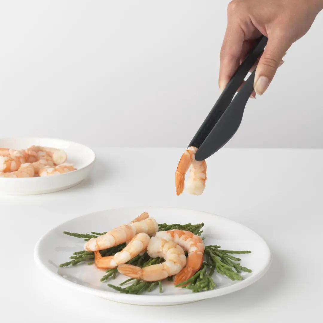 Brabantia Tasty+ Keukentang plus Serveertang - Granite Grey