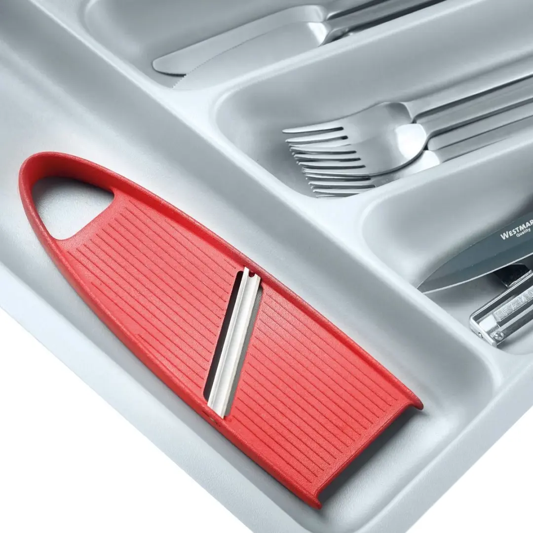 Westmark Hobelix Groentesnijder 11702270 - Rood/Zilver