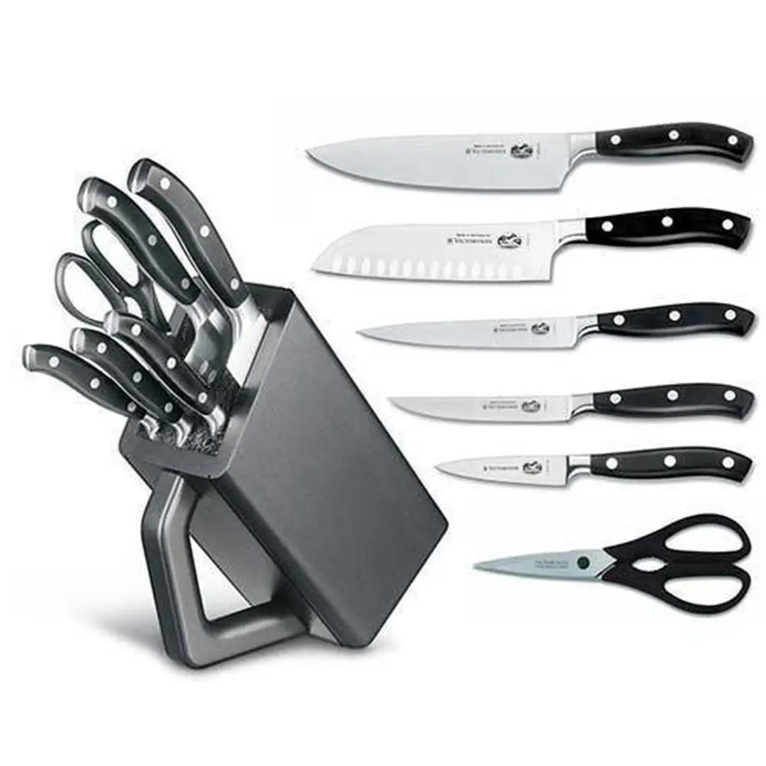 Victorinox Grand Maitre Messenblok 6-delig - Zwart