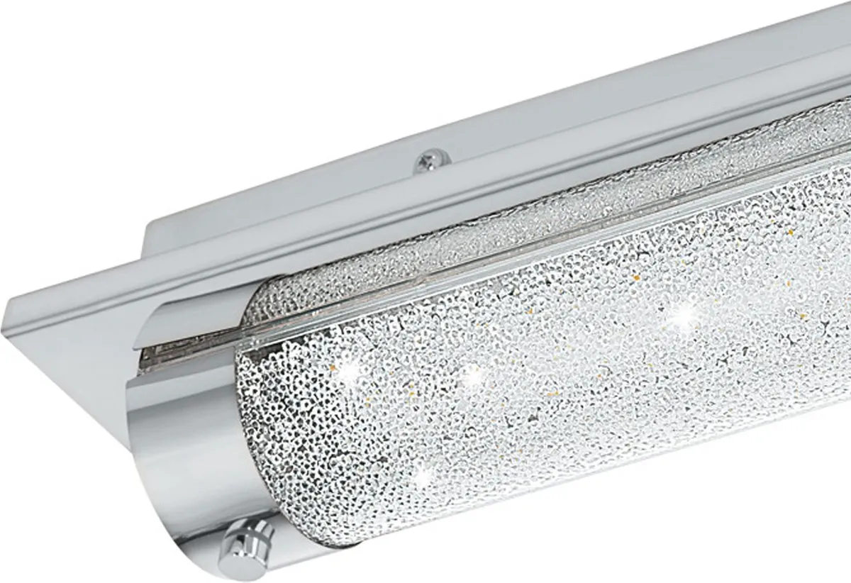 Eglo Tolorico LED Plafondlamp 57cm - Chroom