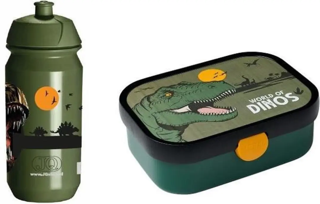 Mepal Dino Lunchbox & Bidon Voordeelset 1,25L