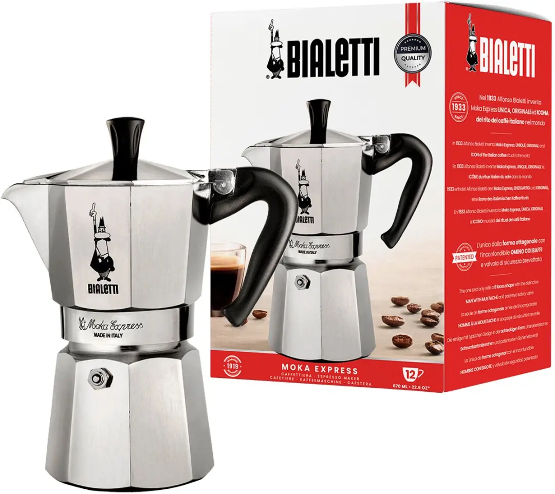 Bialetti Moka Express 12 Kops Espressopot 670ml