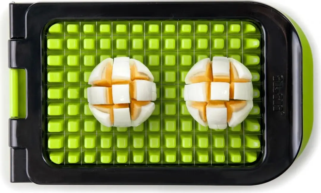 Ibili Combi Eiersnijder - Zwart/Groen