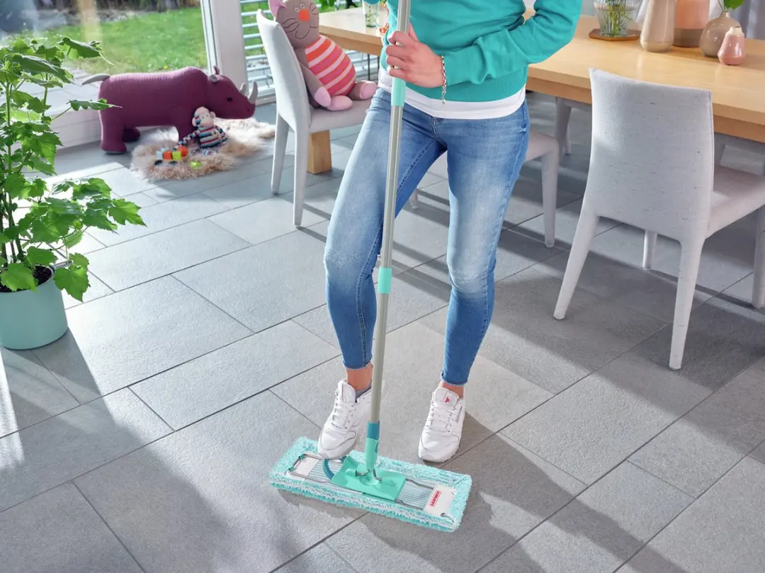 Leifheit Profi Vloerwisser XL Super Soft 42cm - Turquoise/Grijs - afbeelding 6 van 6