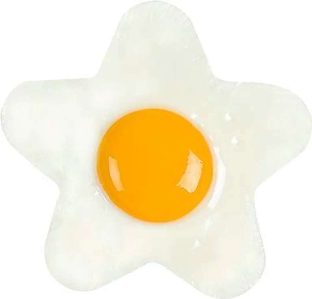 Lurch Ei- en Pannenkoekenvorm Siliconen/RVS - Ø12cm - 2 Stuks - afbeelding 2 van 4