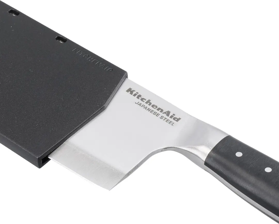 KitchenAid Hakmes 15cm Hoogwaardig Japans RVS - Zwart