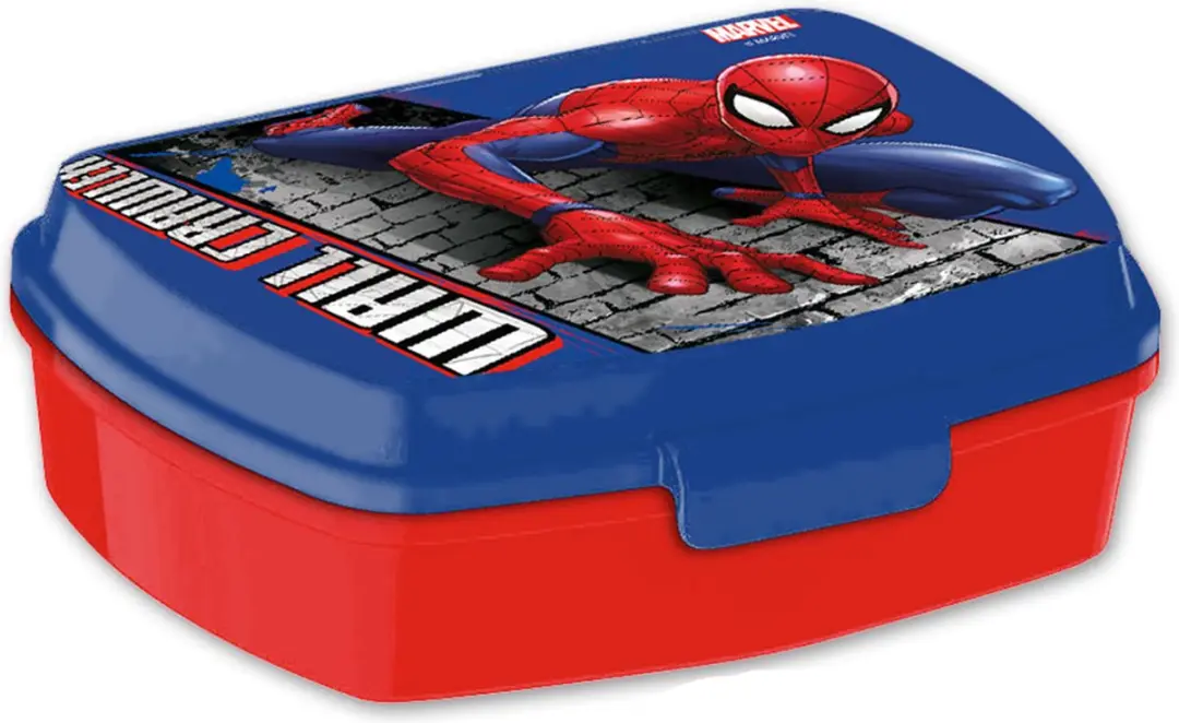 Marvel Spider-Man Lunchboxset 2-delig - 500ml - Rood