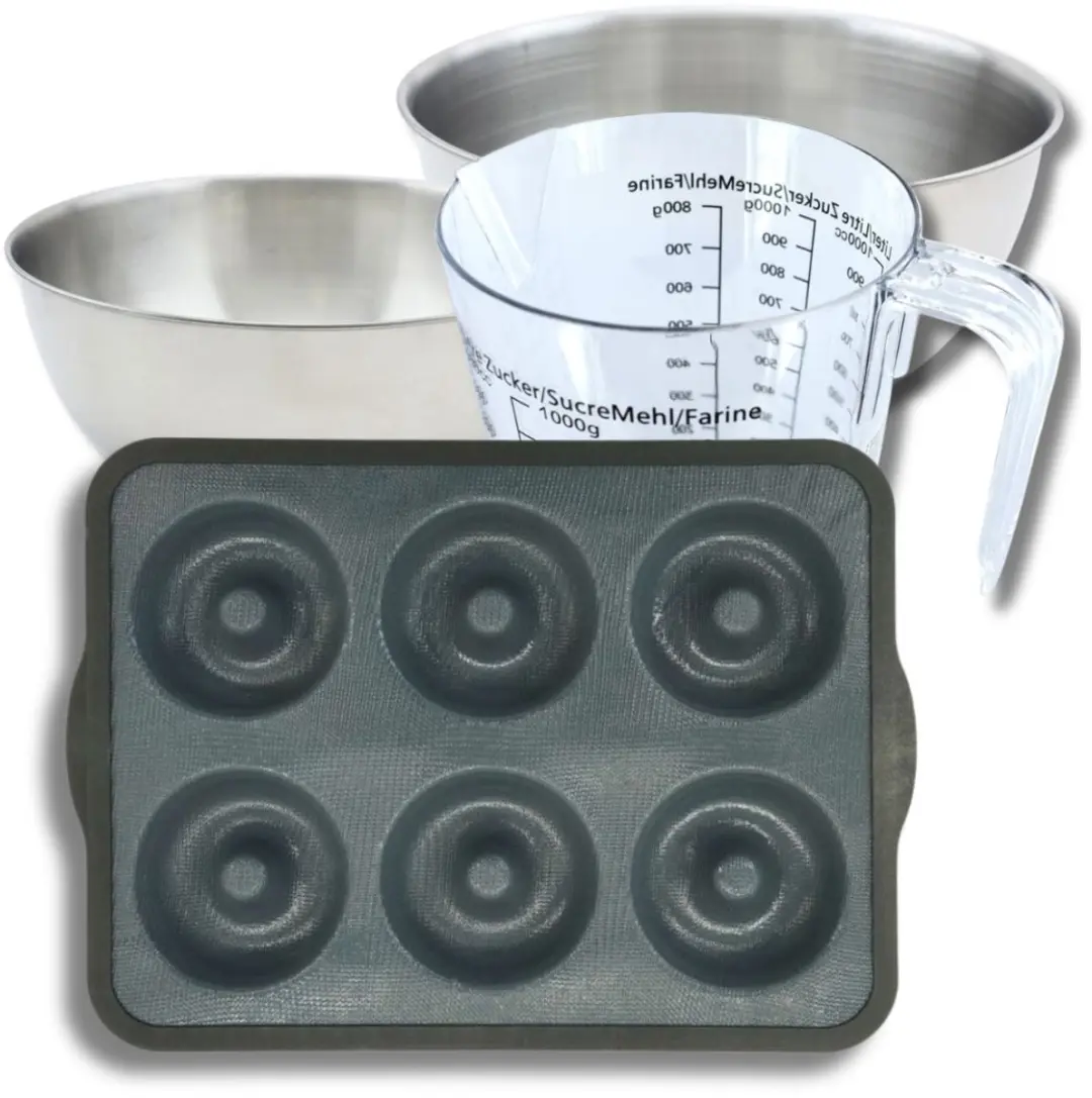 Zenker Bakkersset Donutvorm 36x26cm