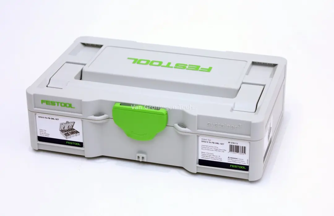 Festool SYS3 S 76-DBL Pluggenset - 578113 - 330 Stuks