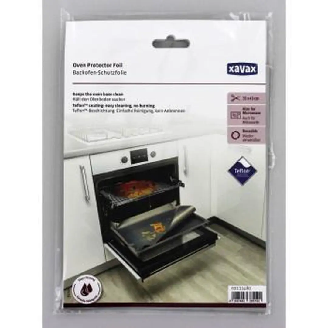 Xavax Ovenbeschermfolie 35x43cm - Zilver