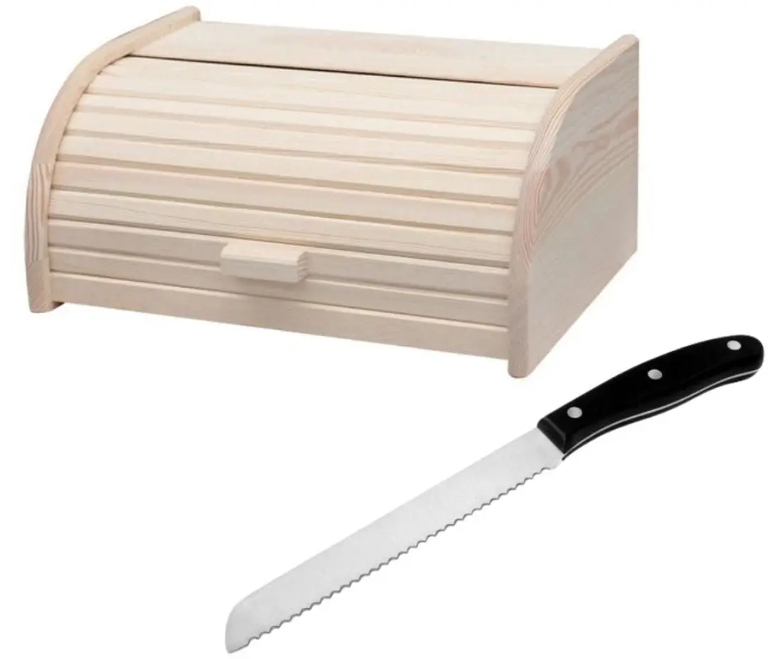 Fackelmann Broodset met Trommel en Mes Boissellerie