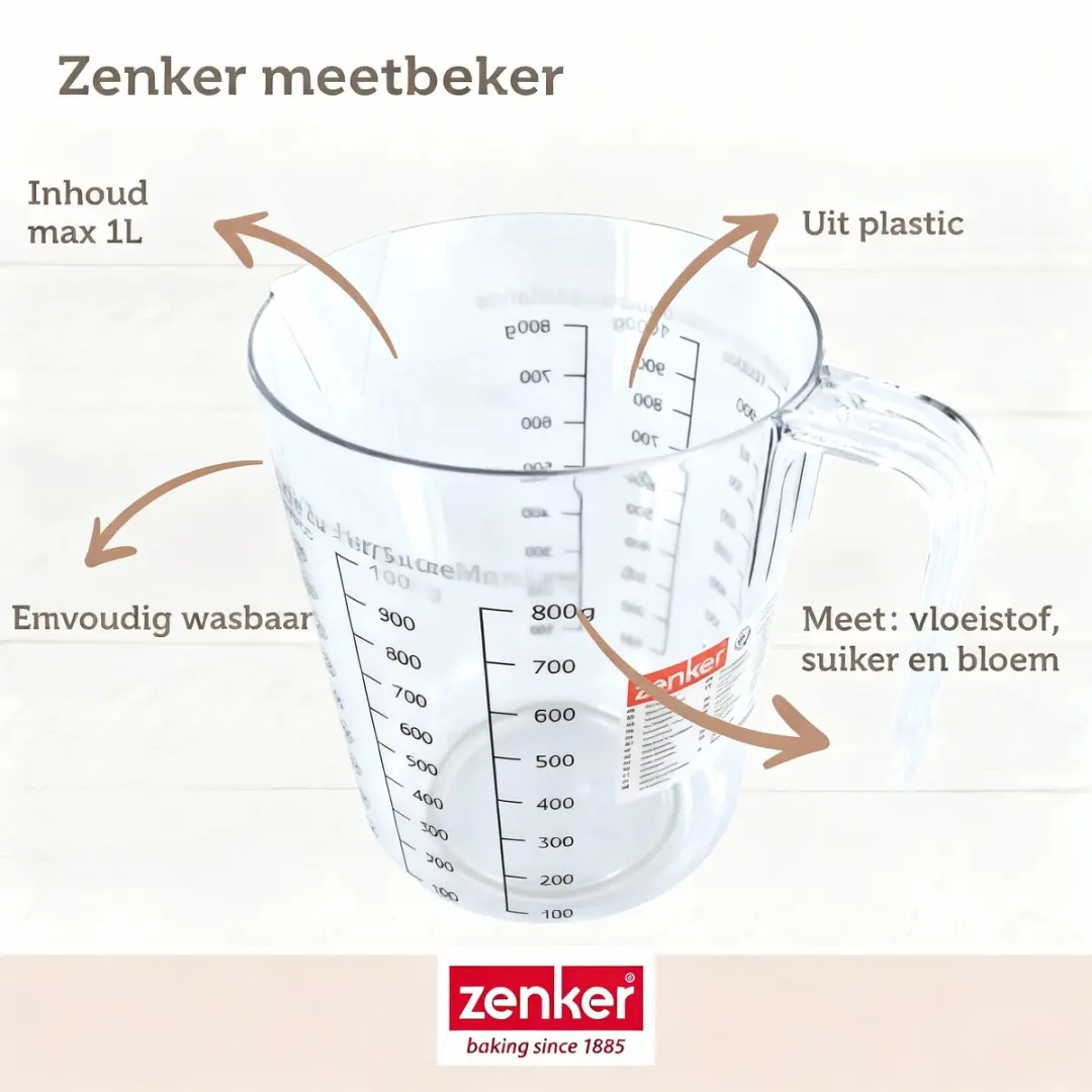 Zenker Bakset Brownies 12-delig - Zwart