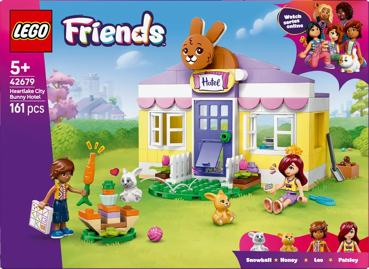 LEGO Friends Hasenhotel 42679 - 2 Minifiguren - Multicolor