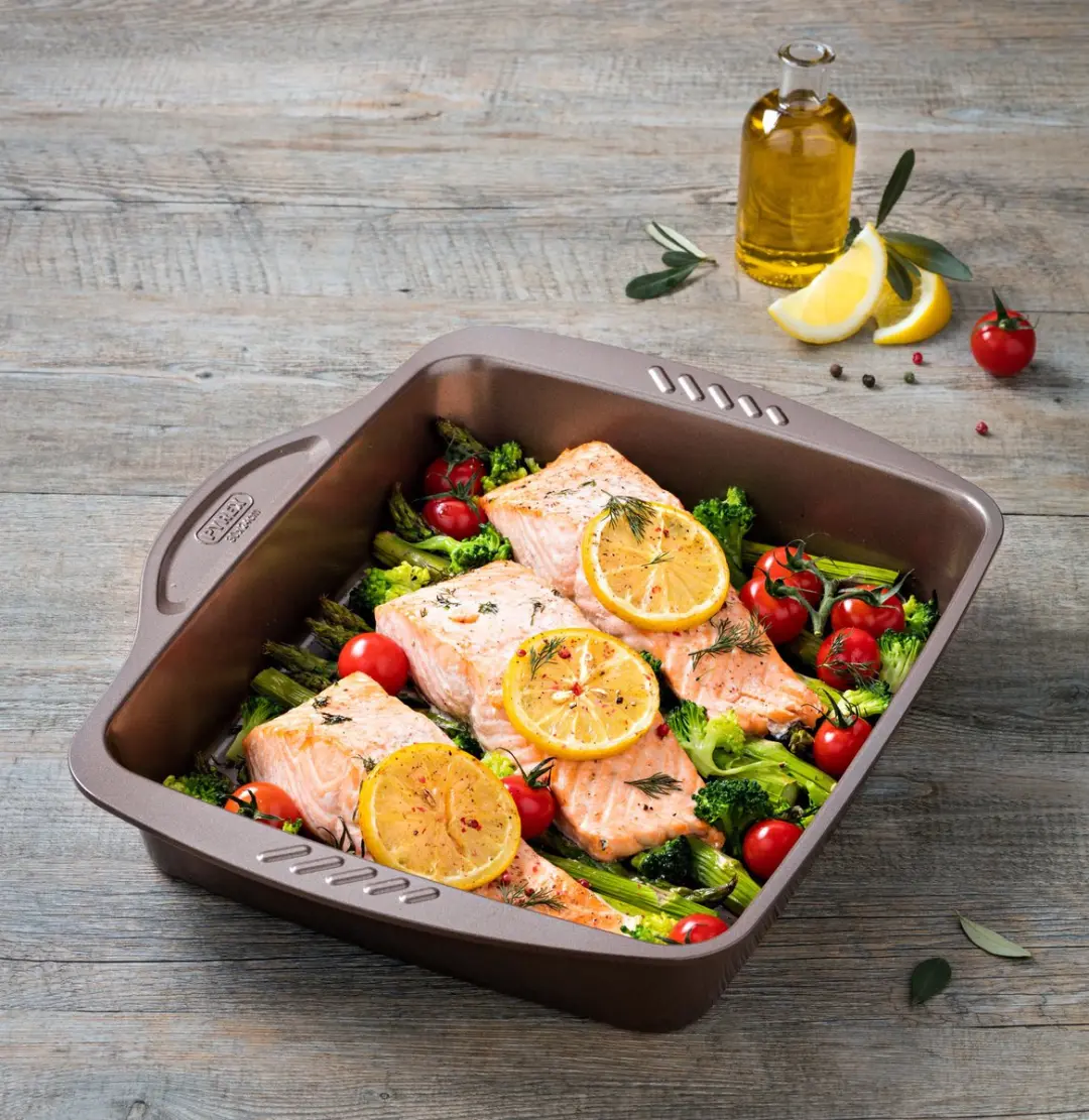 PYREX Asimetria Ovenschaal Rechthoekig 4L - Bruin