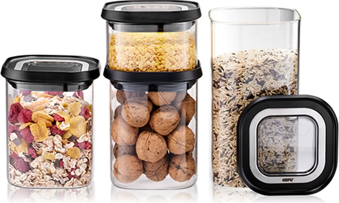 GEFU Vershoudbak PANTRY Set 4-delig