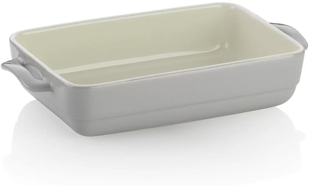 Kela Ovenschaal Keramiek Grijs 32x19x6.5cm - afbeelding 6 van 6